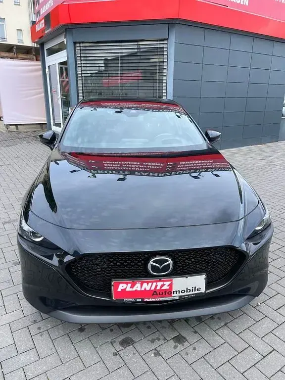 Gebraucht Mazda 3 Selection 122 PS (89 kW) 2022 Schwarz Limousine