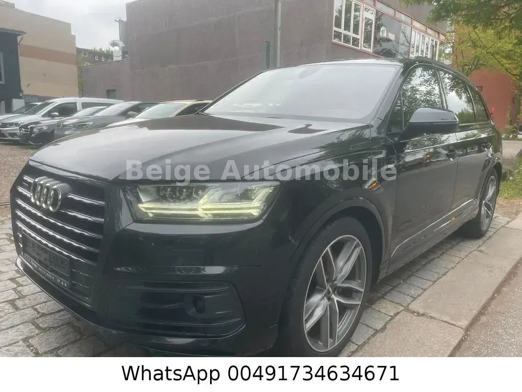Gebraucht Audi Q7 S-Line 272 PS (200 kW) 2017 Schwarz SUV