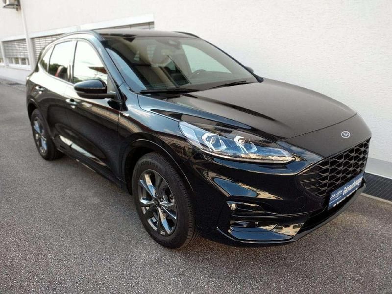 Gebraucht Ford Kuga ST-Line X 150 PS (110 kW) 2022 Obsidianschwarz metallic SUV