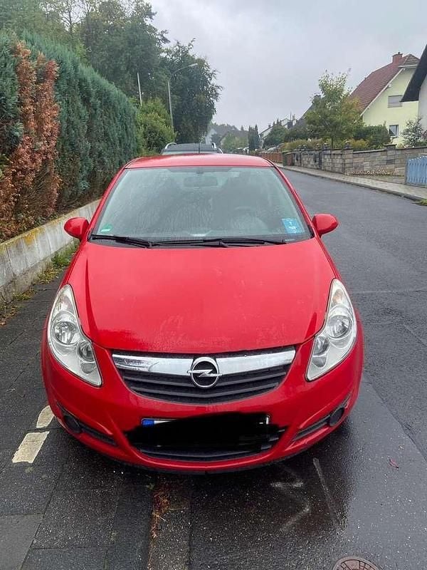 Rot Gebraucht 2009 Opel Corsa Edition Kleinwagen | 1.250 € (Guter Preis) - Bild 1/4