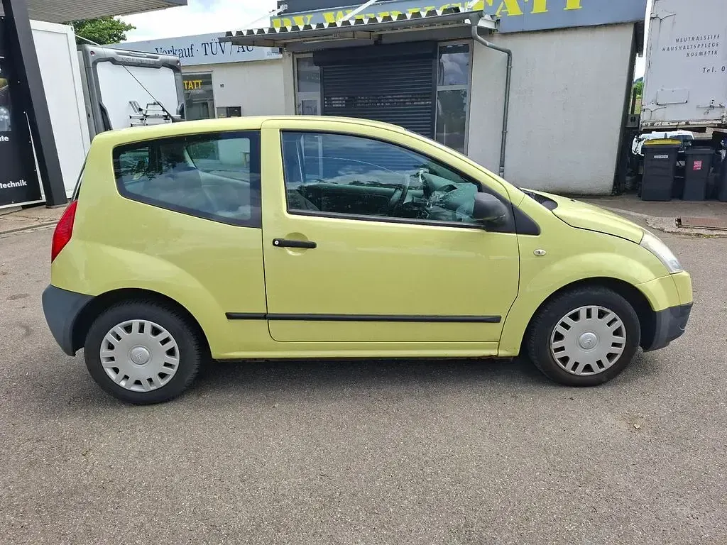 Gebraucht Citroën C2 Advance 60 PS (44 kW) 2007 Gelb Kleinwagen