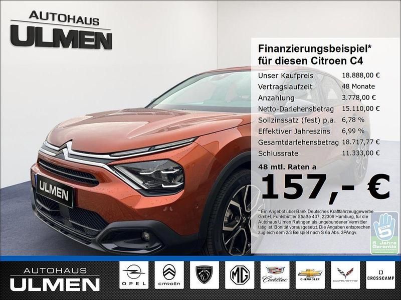 Orange Gebraucht 2023 Citroën e-C4 Feel Limousine | 18.888 € (Fairer Preis) - Bild 1/4