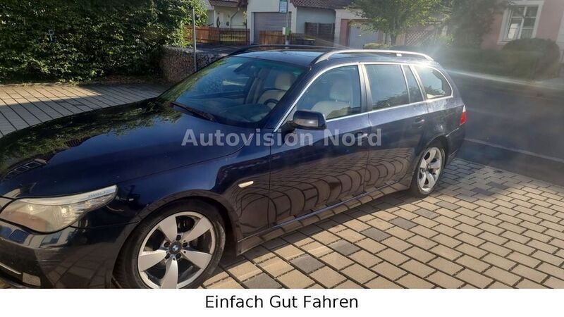 Blau Gebraucht 2008 BMW 530 Performance Limousine | 3.150 € - Bild 1/4
