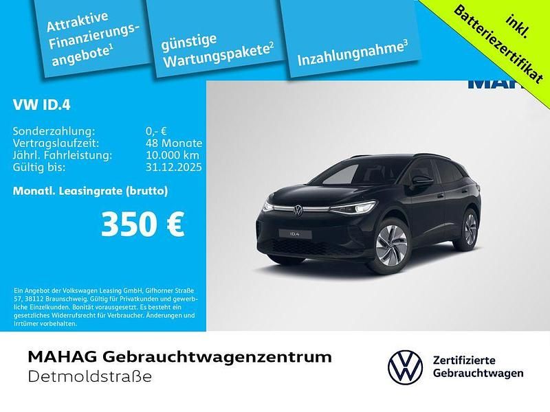 Grenadillschwarz metallic Gebraucht 2025 VW ID.4 Pure SUV | 34.980 € (Fairer Preis) - Bild 1/2