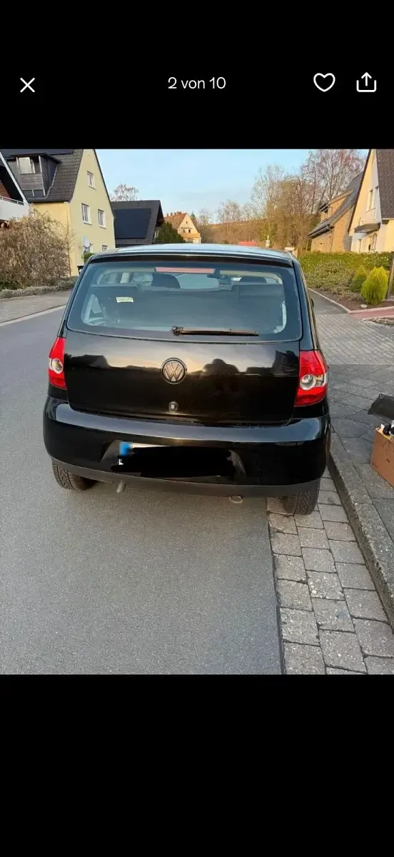 Używany VW Fox 2007 Czarny Hatchback