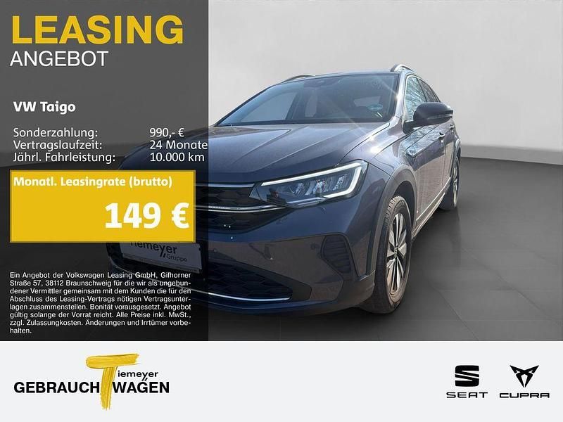 Gebraucht VW Taigo Goal 95 PS (69 kW) 2025 Grau SUV