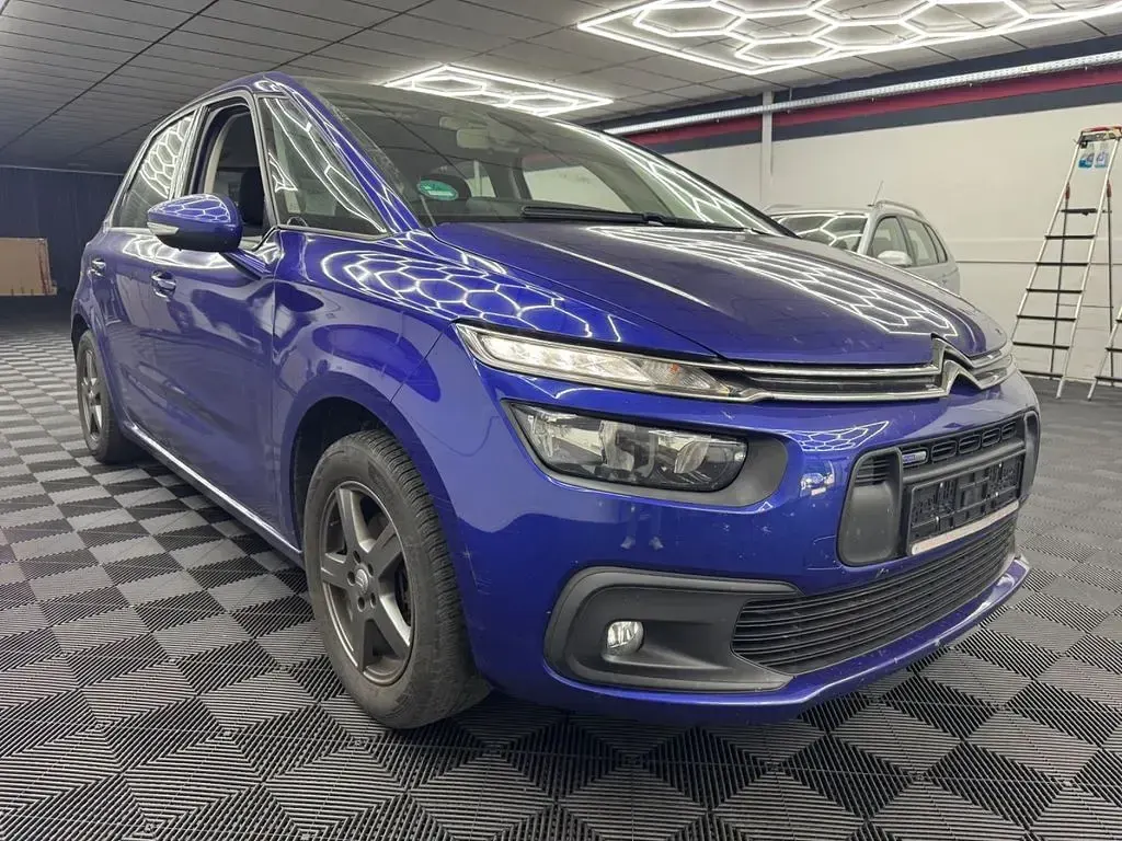 Gebraucht Citroën C4 SpaceTourer Feel 110 PS (80 kW) 2017 Blau Van / Kleinbus