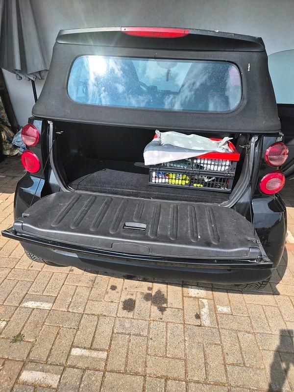 Gebraucht Smart ForTwo Cabrio 45 PS (33 kW) 2008 Schwarz Cabrio
