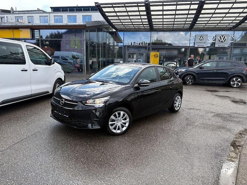 Schwarz Gebraucht 2022 Opel Corsa-e Edition Kleinwagen | 14.700 € (Fairer Preis) - Bild 1/4