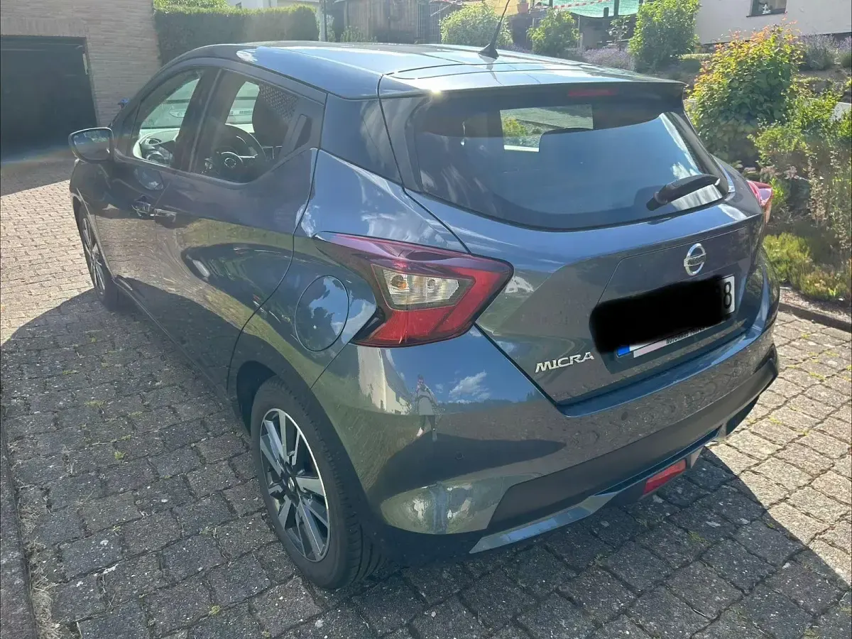 Gebraucht Nissan Micra 90 PS (66 kW) 2017 Grau Kleinwagen