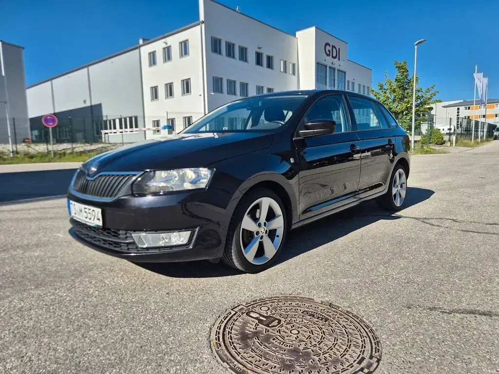 Gebraucht Skoda Rapid Ambition 122 PS (89 kW) 2014 Schwarz Kleinwagen