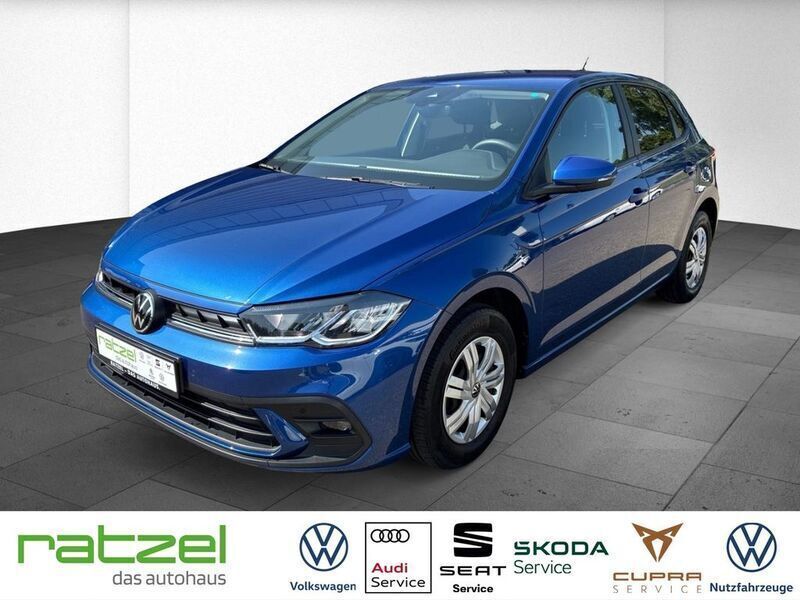 Blau Gebraucht 2022 VW Polo Kleinwagen | 13.488 € (Guter Preis) - Bild 1/4