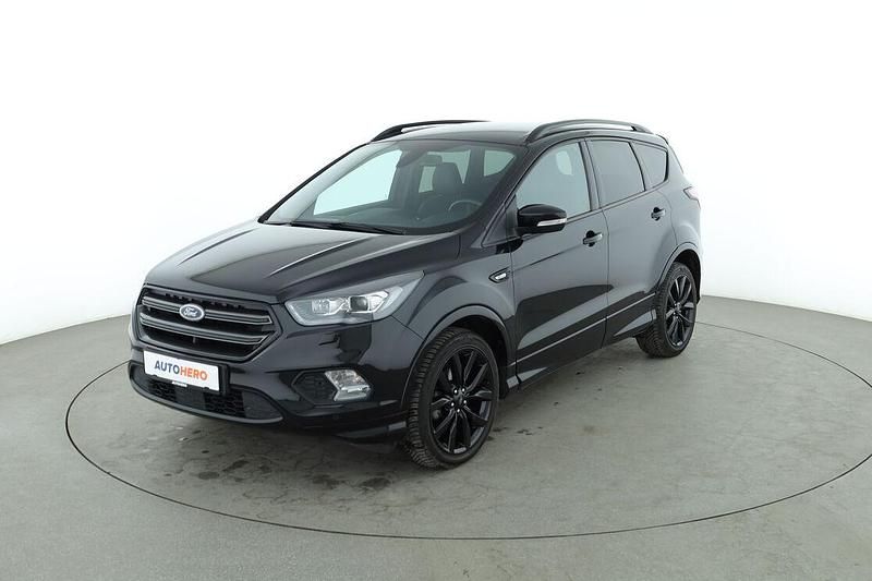 Schwarz Gebraucht 2018 Ford Kuga ST-Line SUV | 15.790 € (Etwas zu teuer) - Bild 1/3