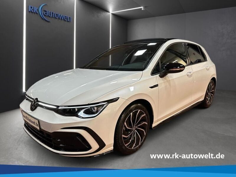 Weiss Gebraucht 2022 VW Golf VIII R-line Limousine | 30.990 € (Teuer) - Bild 1/4