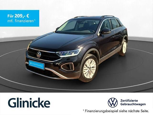 Gebraucht VW T-Roc Life 110 PS (80 kW) 2023 Schwarz SUV