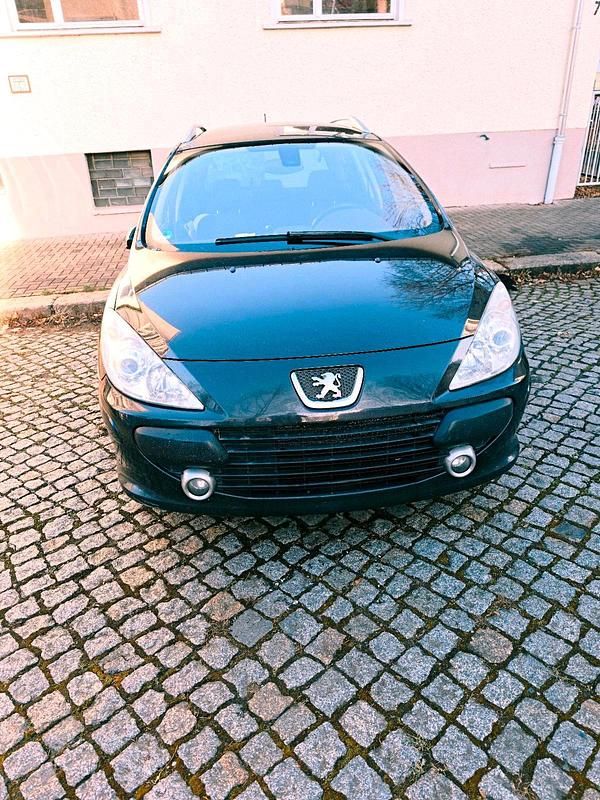 Schwarz Gebraucht 2006 Peugeot 307 Kombi | 500 € (Superpreis) - Bild 1/4
