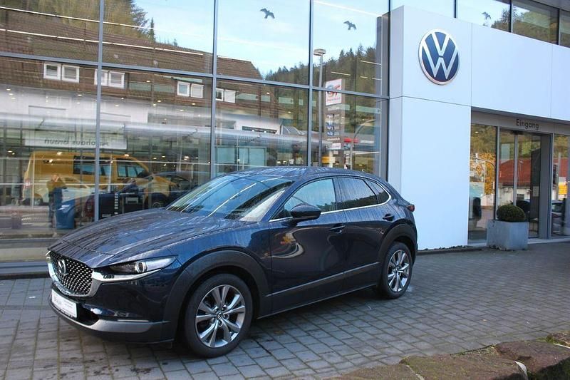 Blau Gebraucht 2021 Mazda CX-30 Selection SUV | 16.890 € (Guter Preis) - Bild 1/4