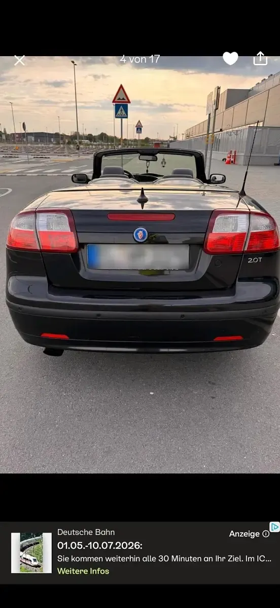 Gebraucht Saab 9-3 209 PS (153 kW) 2005 Cabrio