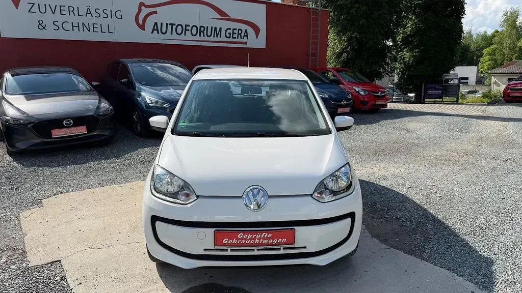 Gebraucht VW up! 60 PS (44 kW) 2015 Weiß Kleinwagen