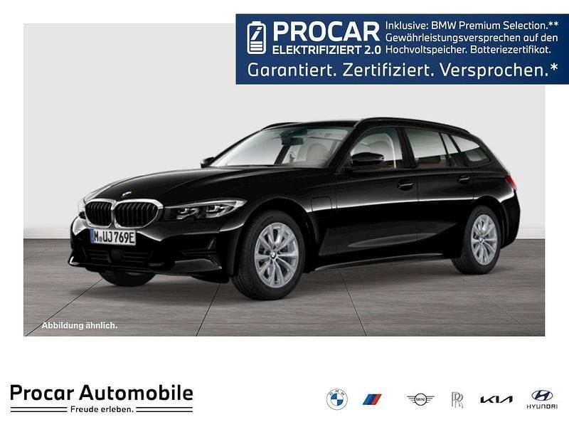 Schwarz Gebraucht 2021 BMW 330 Advantage Kombi | 27.870 € (Fairer Preis) - Bild 1/3