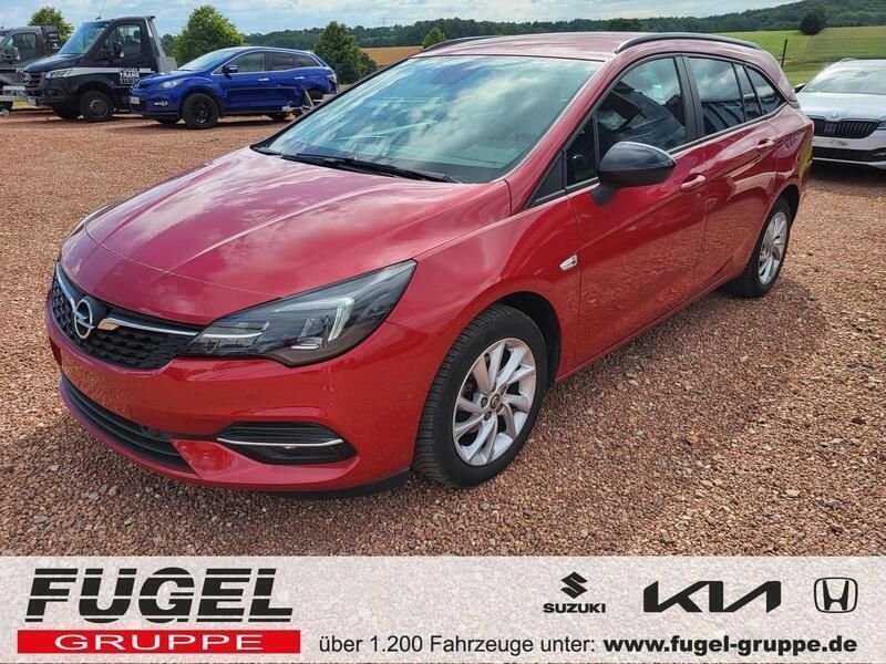 Chili rot/kardio rot Gebraucht 2022 Opel Astra Edition Kombi | 16.899 € (Guter Preis) - Bild 1/4