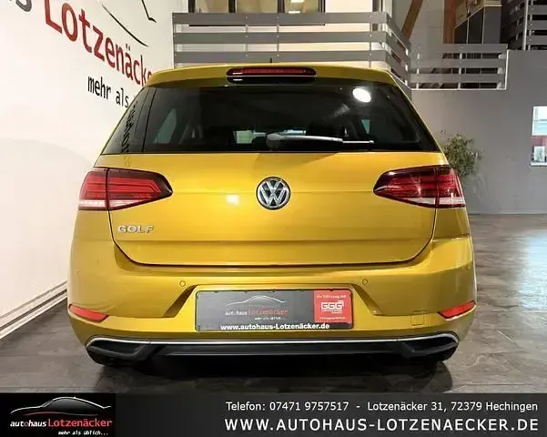 Gebraucht VW Golf VII Sound 150 PS (110 kW) 2018 Gelb Limousine