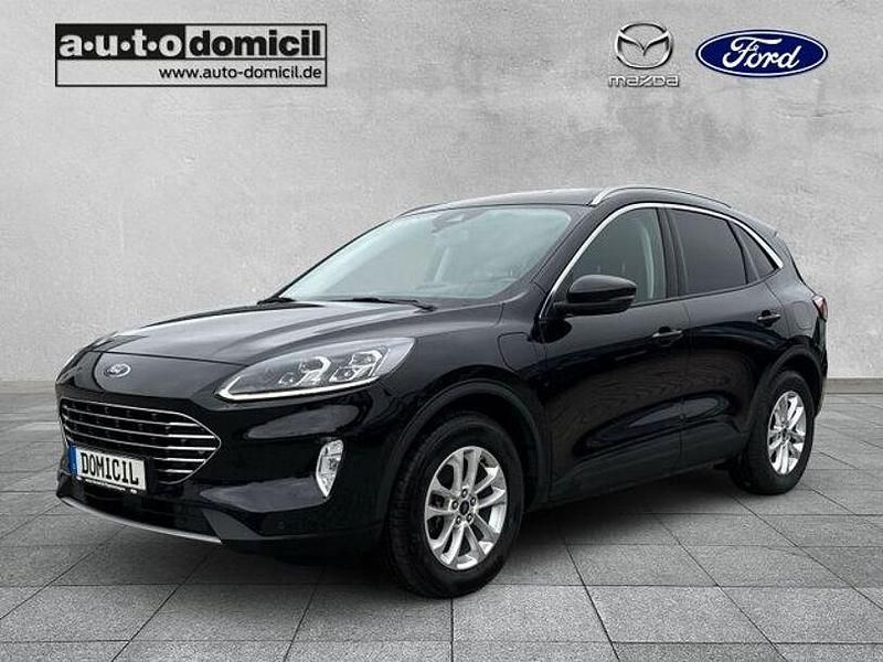 Schwarz Gebraucht 2021 Ford Kuga Titanium X SUV | 24.990 € (Etwas zu teuer) - Bild 1/4