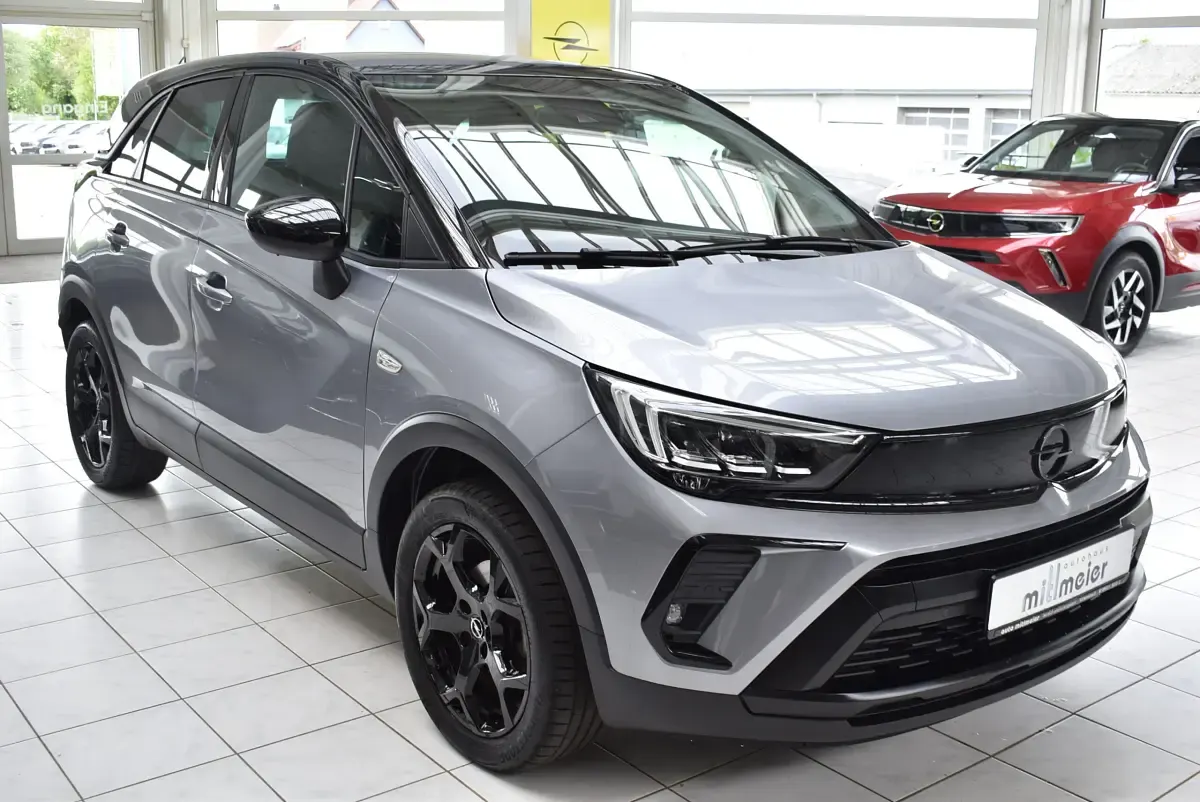 Gebraucht Opel Crossland Elegance 110 PS (80 kW) 2024 Weiß arktis weiß SUV
