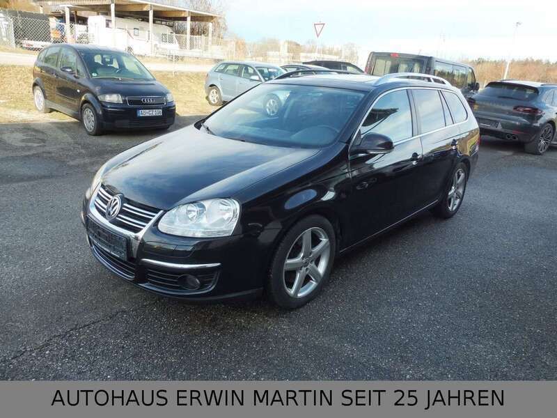 Schwarz Gebraucht 2009 VW Golf VI Sportline Kombi | 1.999 € (Superpreis) - Bild 1/4