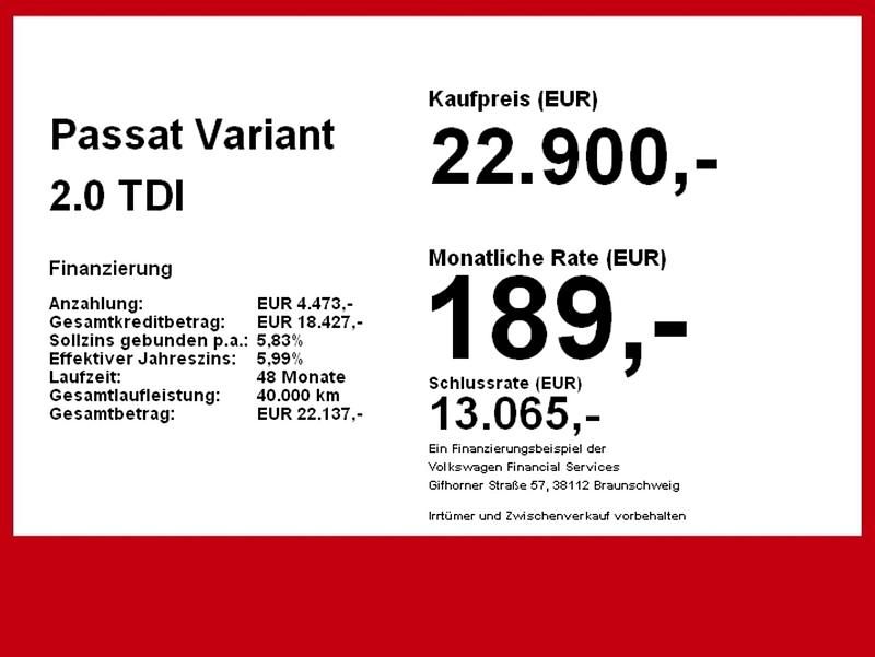 Gebraucht VW Passat Business 200 PS (147 kW) 2022 Blau Kombi