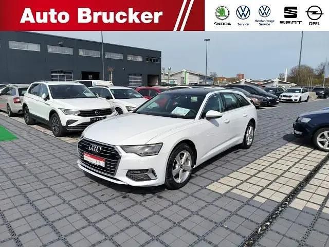 Weiß Gebraucht 2023 Audi A6 Sport Kombi | 47.870 € - Bild 1/4