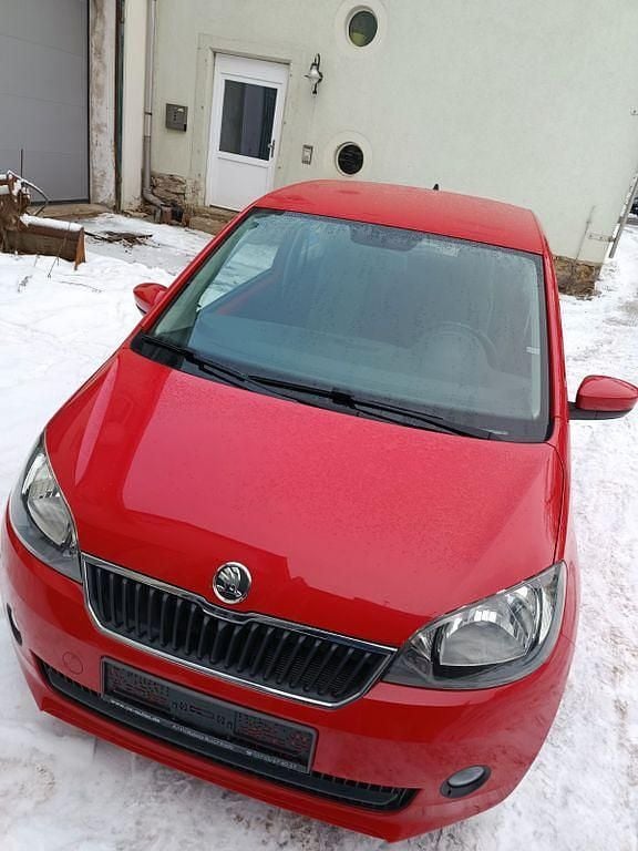 Gebraucht Skoda Citigo Style 60 PS (44 kW) 2014 Rot Kleinwagen