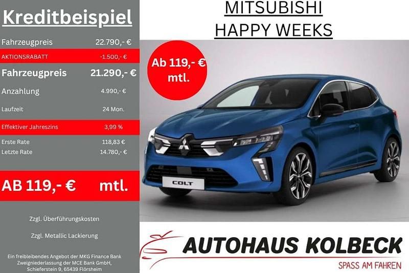 Royalblau Neu 2025 Mitsubishi Colt Plus Limousine | 22.980 € (Etwas zu teuer) - Bild 1/3