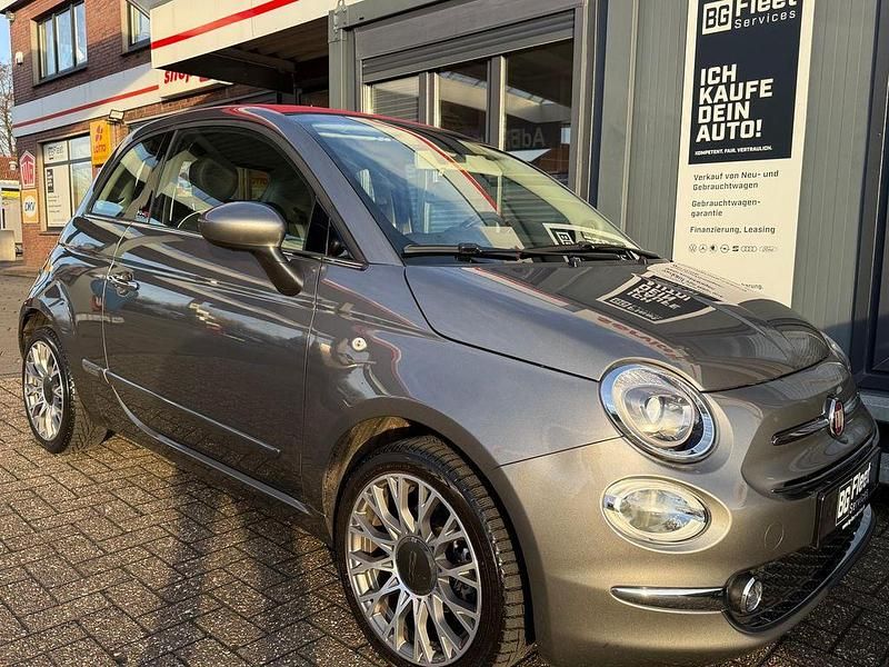 Grau Gebraucht 2019 Fiat 500C Lounge Cabrio | 10.990 € (Guter Preis) - Bild 1/4