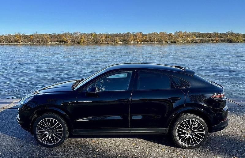 Gebraucht Porsche Cayenne E-Hybrid Coupe Platinum Edition 340 PS (250 kW) 2023 Schwarz Coupé