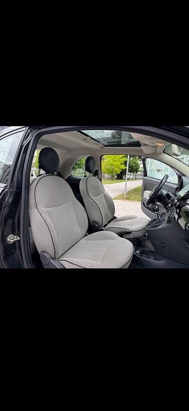 Gebraucht Fiat 500 69 PS (50 kW) 2008 Schwarz Kleinwagen