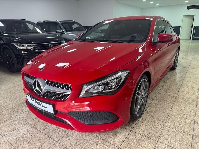 Rot Gebraucht 2017 Mercedes CLA250 Shooting Brake Kombi | 17.950 € (Superpreis) - Bild 1/4