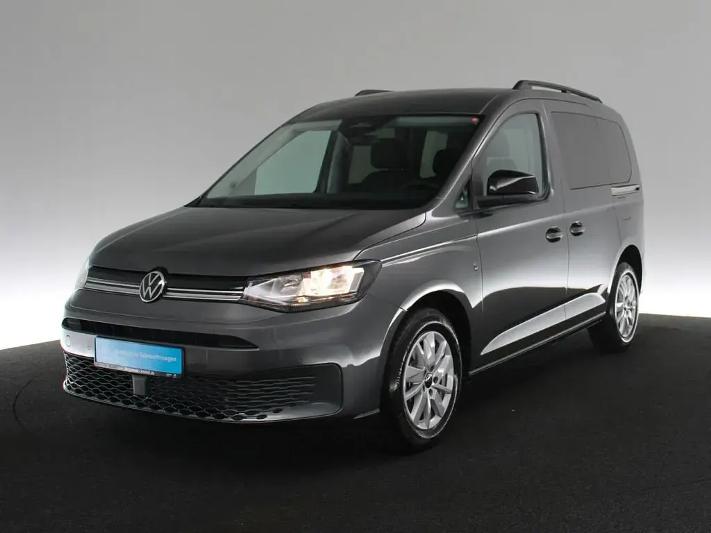 Neu VW Caddy Life 122 PS (89 kW) 2025 Grau / indiumgrau Van / Kleinbus