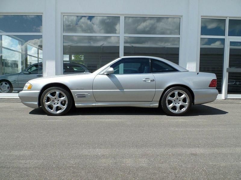Silber metallic Gebraucht 2002 Mercedes SL600 AMG Cabrio | 124.500 € - Bild 1/4