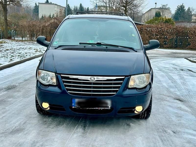Gebraucht Chrysler Voyager 150 PS (110 kW) 2006 Blau Van / Kleinbus