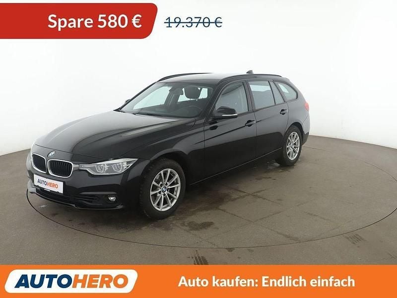 Schwarz Gebraucht 2019 BMW 318 Comfort Edition Kombi | 18.790 € (Guter Preis) - Bild 1/3