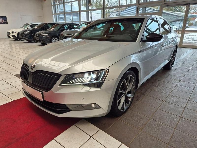 Gebraucht Skoda Superb SportLine 190 PS (139 kW) 2017 Silber Limousine