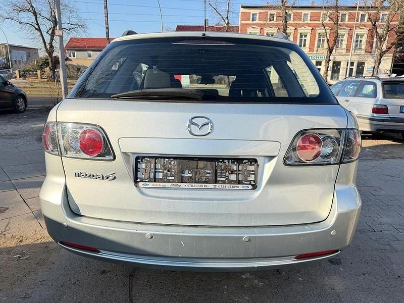 Gebraucht Mazda 6 Active Plus 120 PS (88 kW) 2007 Silber Kombi
