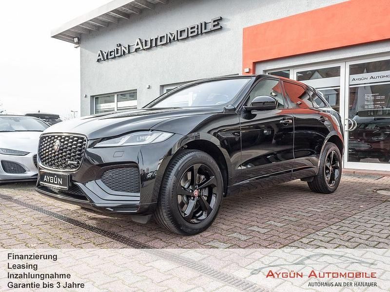 Santorini black Gebraucht 2022 Jaguar F-Pace R-Dynamic SUV | 39.995 € (Fairer Preis) - Bild 1/4
