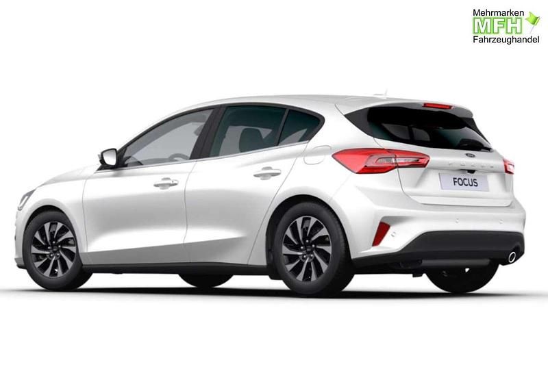 Neu Ford Focus Titanium X 125 PS (91 kW) 2025 Frozen white Limousine
