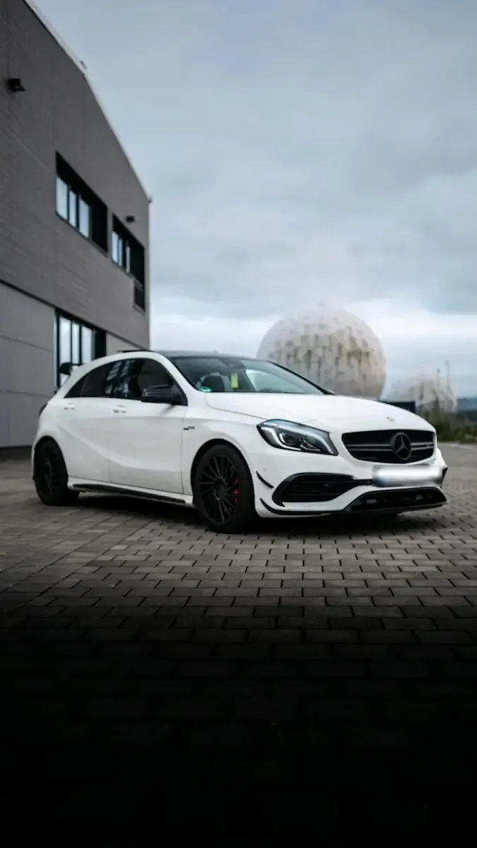 Gebraucht Mercedes A45 AMG AMG 381 PS (280 kW) 2017 Weiß Kleinwagen