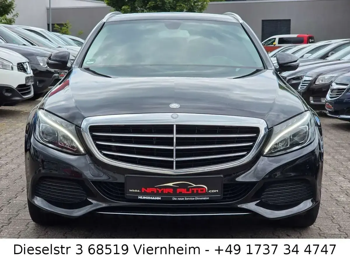 Gebraucht Mercedes C200 136 PS (100 kW) 2015 Obsidianschwarz Kombi