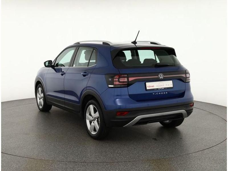 Gebraucht VW T-Cross Style 110 PS (80 kW) 2022 Reef blue metallic (metallic) SUV