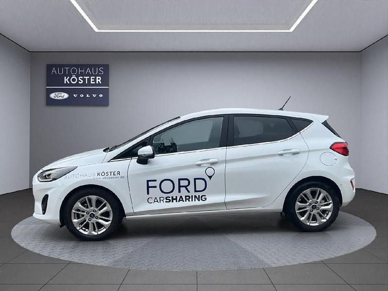 Gebraucht Ford Fiesta Titanium 101 PS (74 kW) 2023 Frostweiß Kleinwagen