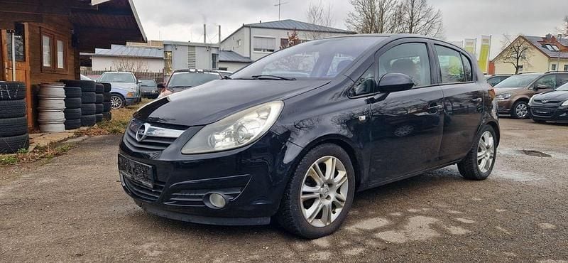 Gebraucht Opel Corsa Edition 90 PS (66 kW) 2008 Schwarz Kleinwagen